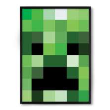 Quadro/Poster Nerderia Minecraft