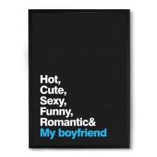 Quadro/Poster Nerderia My Boyfriend