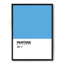 Quadro/Poster Nerderia Pantone Azul