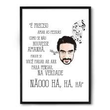 Quadro/Poster Nerderia Renato Russo