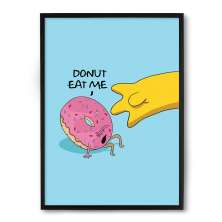 Quadro/Poster Nerderia Rosquinha
