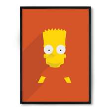 Quadro/Poster Nerderia Simpsons Bart
