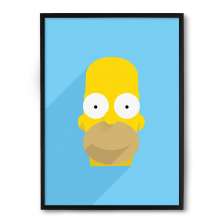 Quadro/Poster Nerderia Simpsons Homer