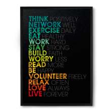 Quadro/Poster Nerderia Think