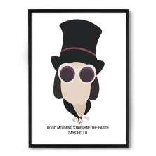 Quadro/Poster Nerderia Willy Wonka