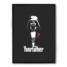 Quadro/Poster Nerderia Your Father Vader