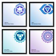 Quadros 20X20 (4 Uni) Nerderia Chakra 02