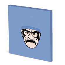 Tela Canvas Nerderia  30X30