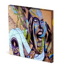 Tela Canvas Nerderia  30X30