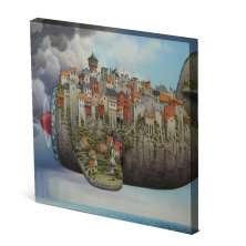 Tela Canvas Nerderia  30X30