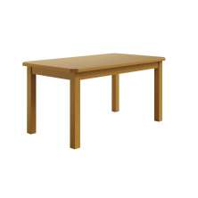 Mesa De Madeira Maciça Mel 160x88 Para Cozinha Sala Jantar Sfa