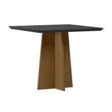 Mesa Anitta 90x90cm - Ypê/Preto
