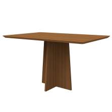 Mesa de Jantar Retangular Anitta Imbuia 135 cm