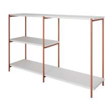 Aparador Artesania Cobre e Branco 120 cm