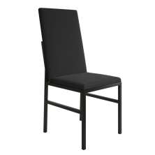 Cadeira Mônaco Premium Veludo Preta