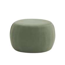 Puff Decorativo Redondo Golf 70x70cm Poliéster Verde - Nexta Casa
