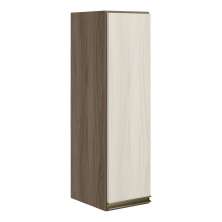 Armario Aereo 1 Porta MDF 25 cm Kali 12200 Carvalho Toq Bianco Toq Nicioli