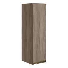 Armario Aereo 1 Porta MDF 25 cm Kali 12200 Carvalho Toq Carvalho Toq Nicioli