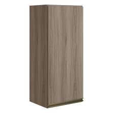 Armario Aereo 1 Porta MDF 30 cm Kali 12201 Carvalho Toq Carvalho Toq Nicioli