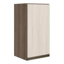 Armario Aereo 1 Porta MDF 35 cm Kali 16089 Carvalho Toq Bianco Toq Nicioli