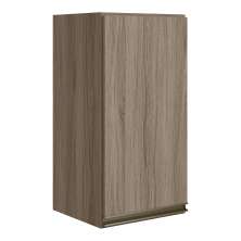 Armario Aereo 1 Porta MDF 35 cm Kali 16089 Carvalho Toq Carvalho Toq Nicioli