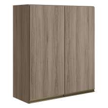 Armario Aereo 2 Portas MDF 70 cm Kali 12208 Carvalho Toq Carvalho Toq Nicioli