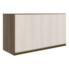 Armario Aereo Basc MDF 60 cm Kali 16337 Carvalho Toq Bianco Toq Nicioli
