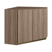 Armario Canto Obliquo 2P MDF 75cm Kali 12209 Carvalho Toq Carvalho Toq Nicioli