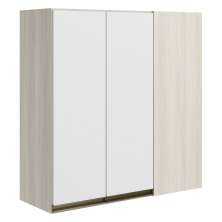 Armario Canto Reto 2P MDF 86 cm Kali 12043 Bianco Toq Branco Uv Nicioli