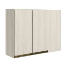 Armario Canto Reto 2P MDF 89cm Kali 12213 Bianco Toq Bianco Toq Nicioli