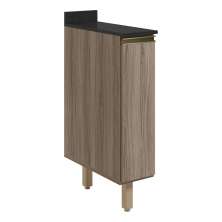 Balcao com Tampo 1P 20cm MDF Kali 16796 Carvalho Toq Carvalho Toq Nicioli