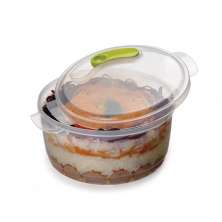 Caçarola Para Freezer e Microondas Plástico Livre BPA 1,5L