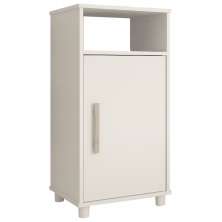Balcão Multiuso 1 Nicho e 1 Porta B01 Branco NOVAM