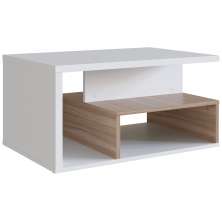 Mesa de Centro 1 Nicho E 1 Prateleira B92 Branco Montana NOVAM