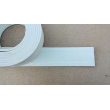 Rodapé Autocolante Flexível  - Boiserie Roda Meio Moldura Eva - 10cm 10 Metros