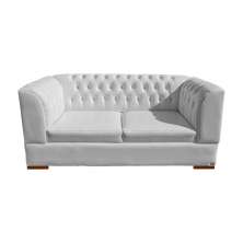 Sofá ChesterField Dubai 2,30 Corano Branco Sala/Recepção