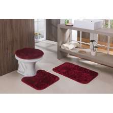 Kit Banheiro Classic Rubi 3 Peças - Oásis