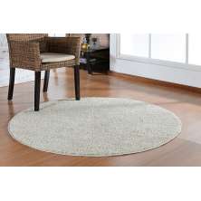 Tapete Para Sala e Quarto Classic Redondo Perola 1,00  1 Peça - Oásis
