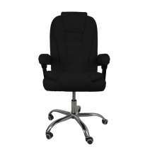 Cadeira De Escritório Presidente Soft Reclinável Ergonômica Preto