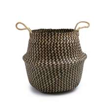 Cesto Seagrass Marrom 37 cm