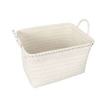Cesto Tramado Branco 40 cm