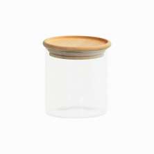 Pote de Vidro Empilhavél Oikos 400ml Natural