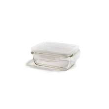 Pote de Vidro com Tampa Oikos 330ml Branco