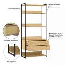 Closet Estante Industrial Modulo 01