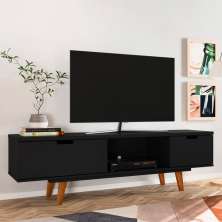 Rack Retro Vintage TV até 65 polegadas Box