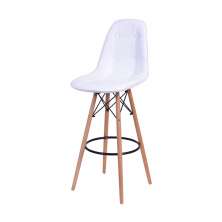 Banqueta Eames Eiffel Botone Bar Cozinha 56X106Cm Branco