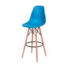 Banqueta Eames Side - Azul Petróleo