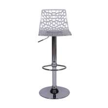 Banqueta Spider Bar Cozinha 37X34Cm Policarbonato Incolor