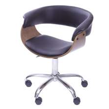Cadeira Elba Rodízio - Preto