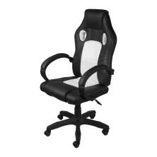 Cadeira Gamer Raptor Branca - Base Rodízio
